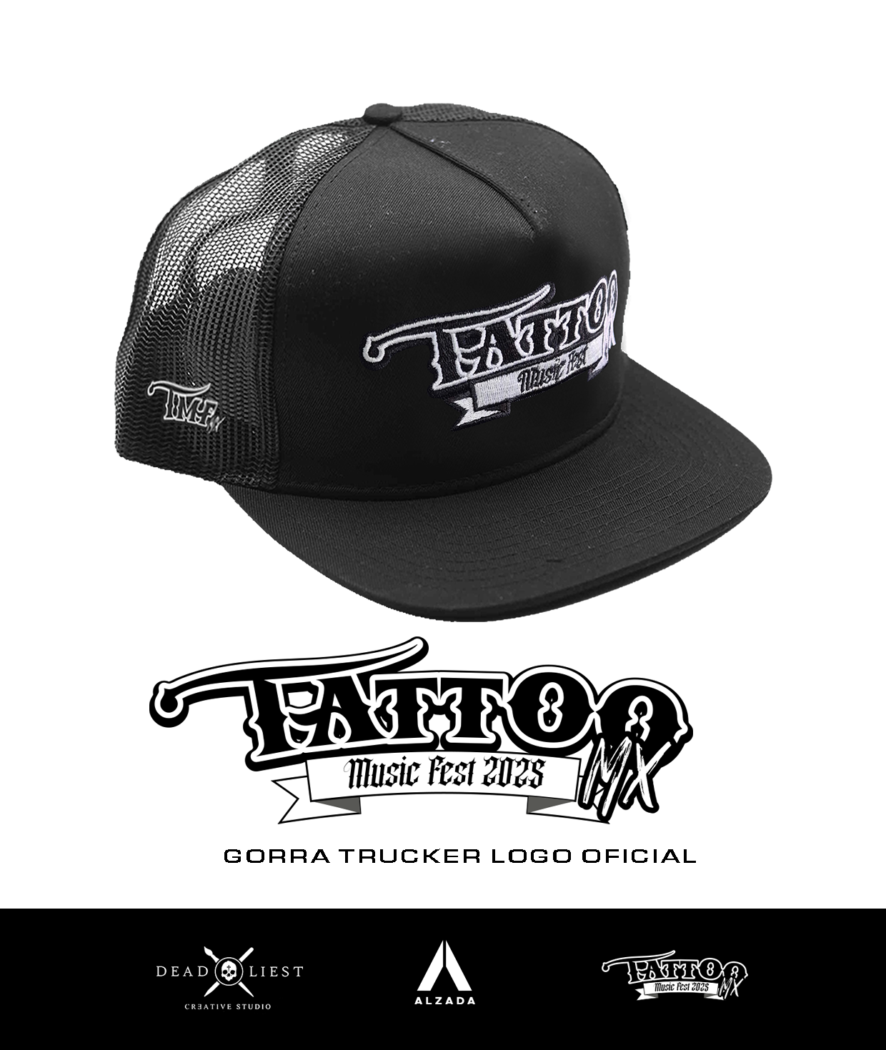 Gorra Trucker Logo Oficial