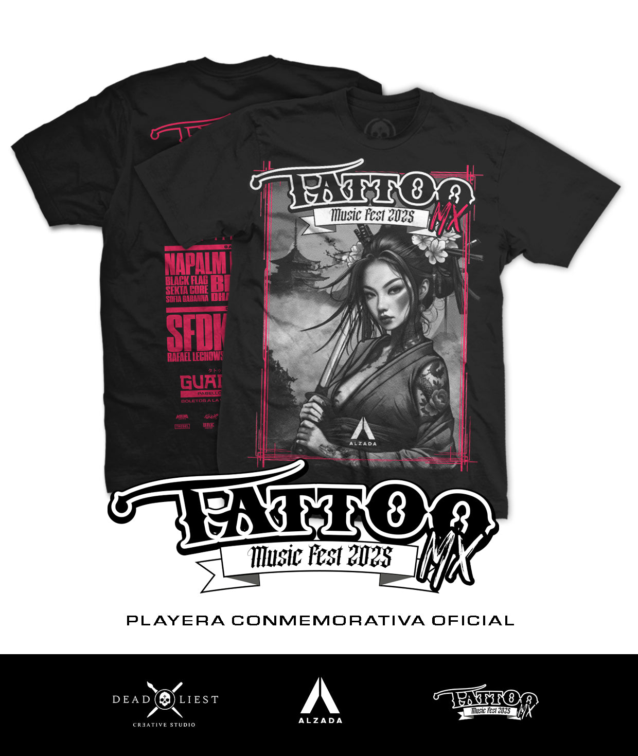 Playera Conmemorativa Oficial TMFMX 2025