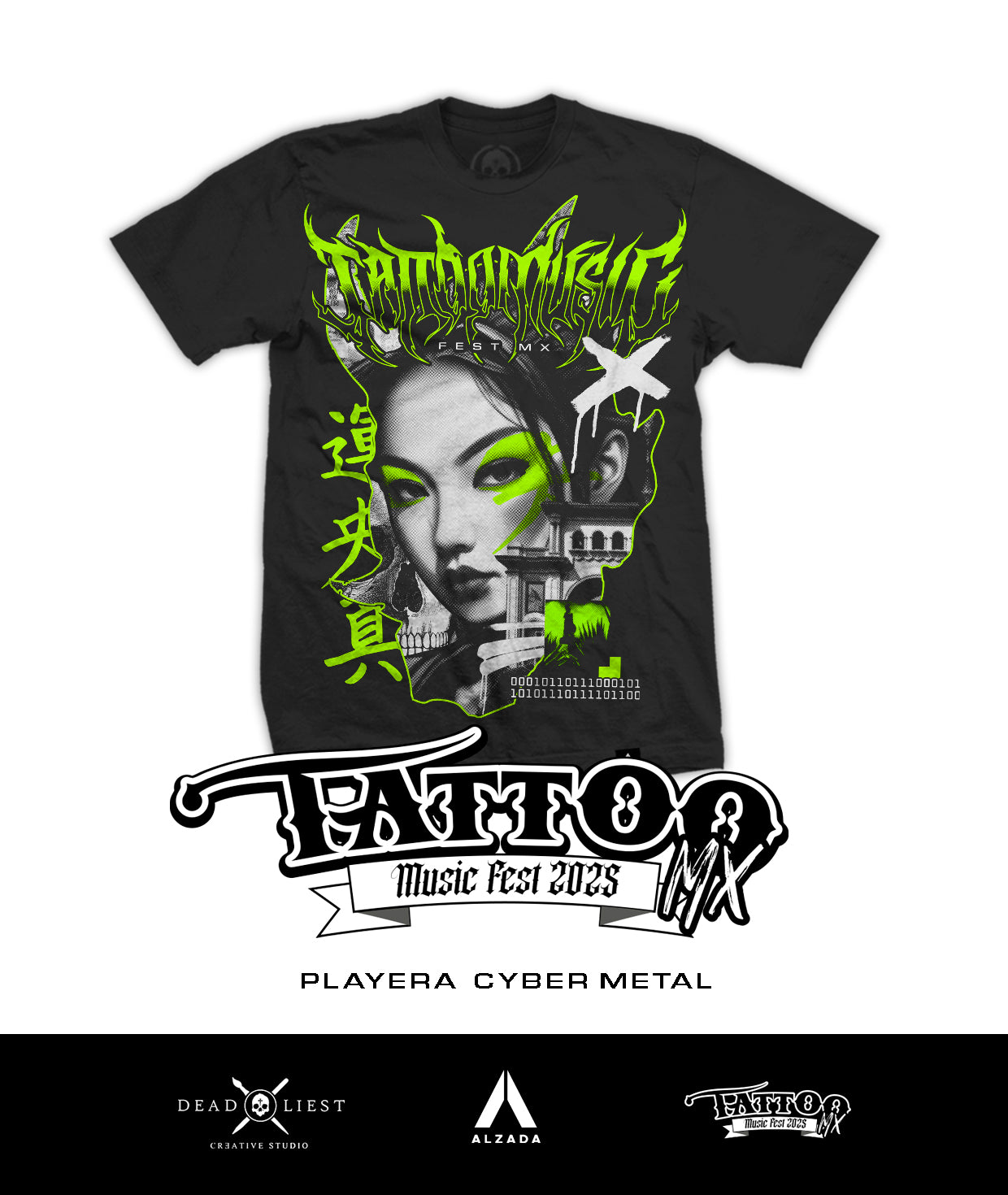 Playera Cyber Metal