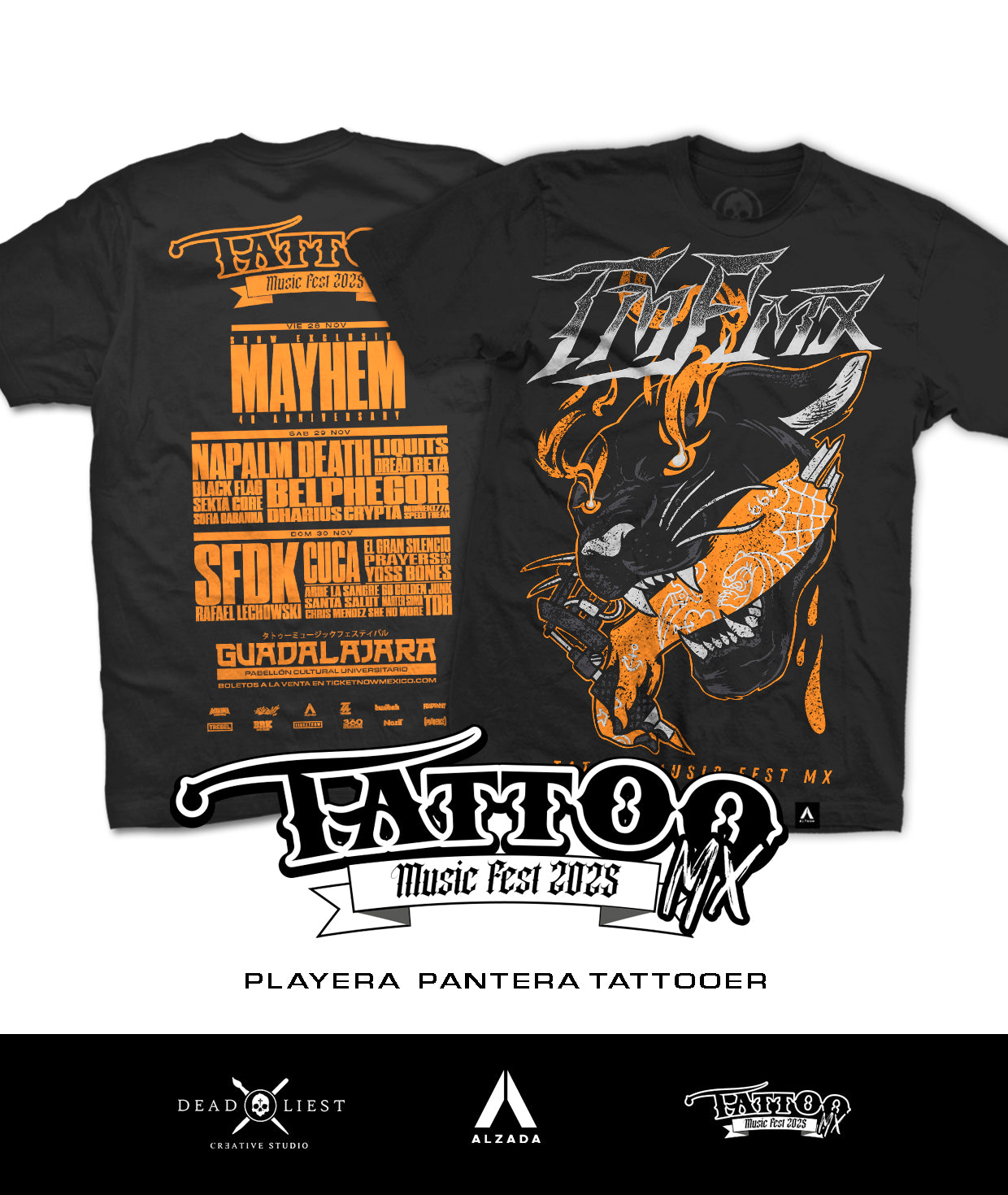 Playera Pantera Tattooer
