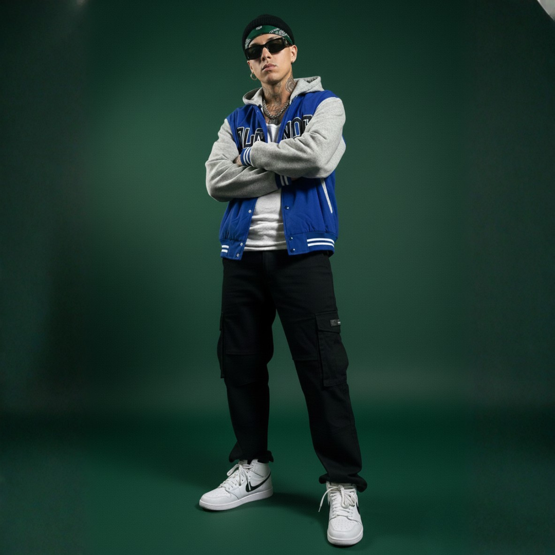 Chamarra Bomber Alzada Clasica