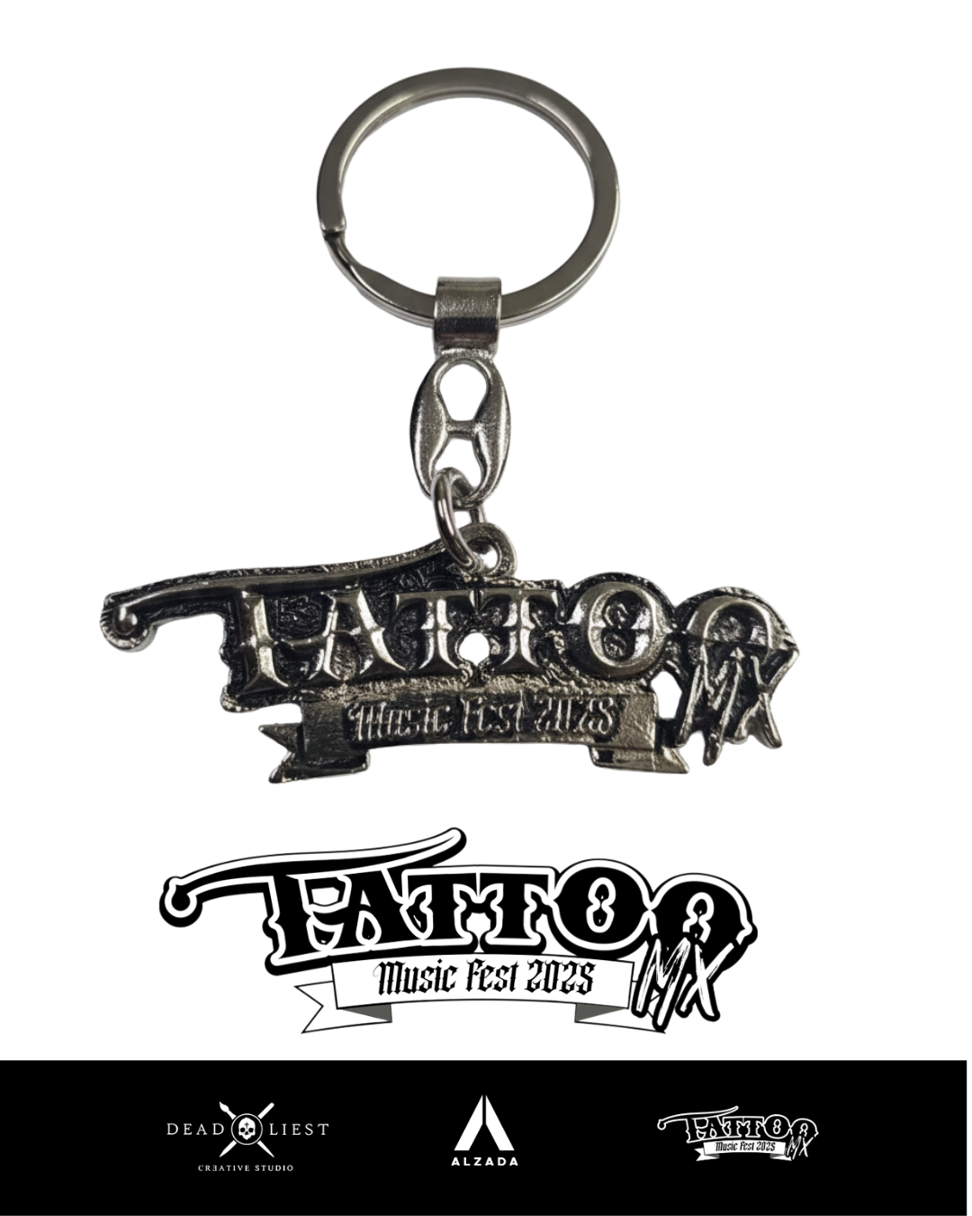 Llavero Tattoo Music Fest MX